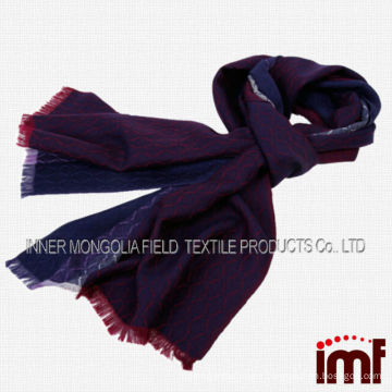 The Newest Scarf Diamond Checked Warm Men Cashmere Woven Scarf